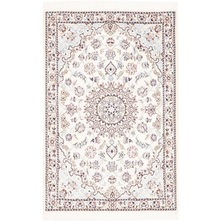 Tappeto Nain 9La Persia beige azzurro 85x122
