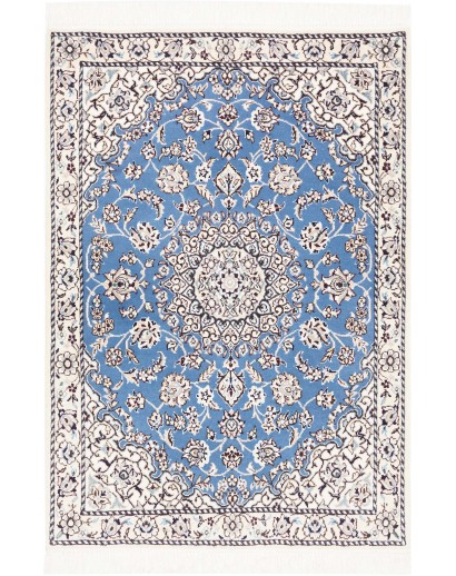 Tappeto Nain 9La Persia azzurro grigio 78x114