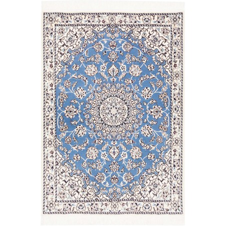 Tappeto Nain 9La Persia azzurro grigio 78x114