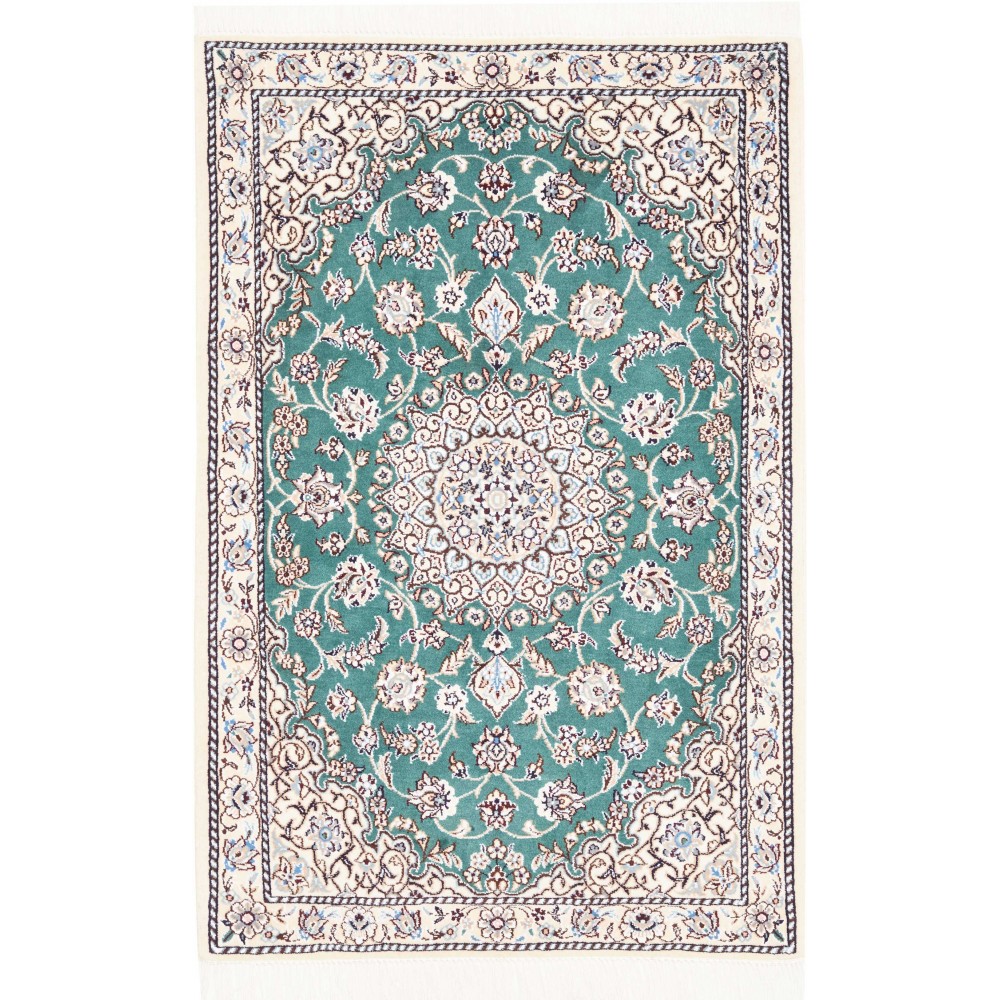 Tappeto Nain 9La Persia azzurro grigio 79x121