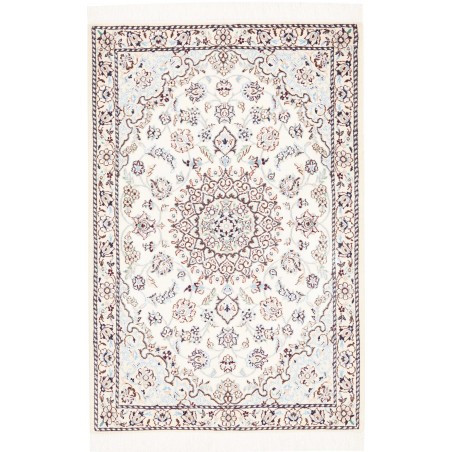 Tappeto Nain 9La Persia beige azzurro 81x122