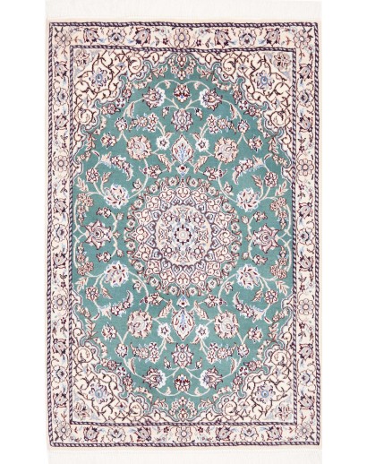 Tappeto Nain 9La Persia bianco verde 81x127