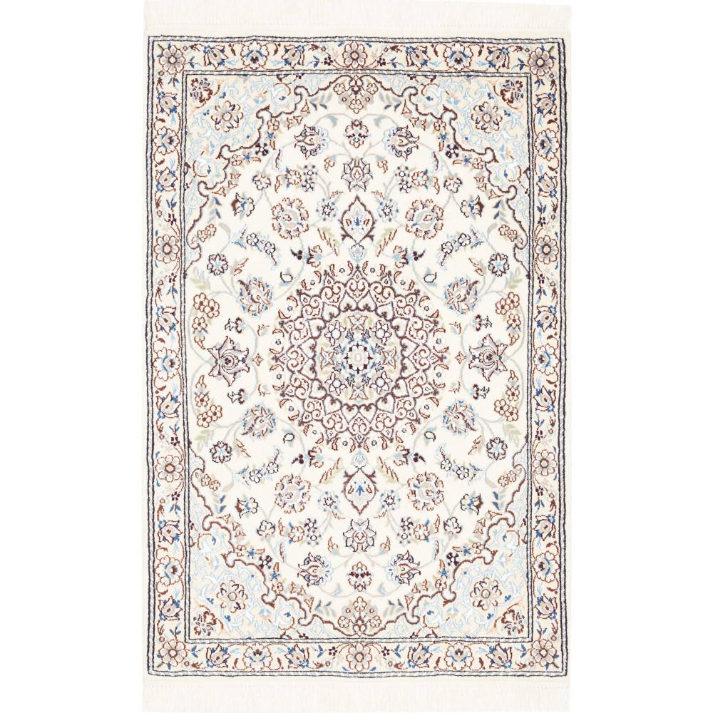 Tappeto Nain 9La Persia beige grigio 80x120