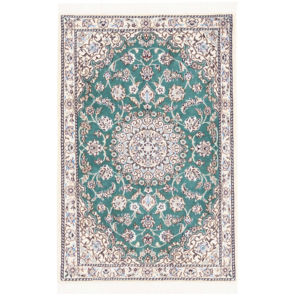 Tappeto Nain 9La Persia azzurro 79x116