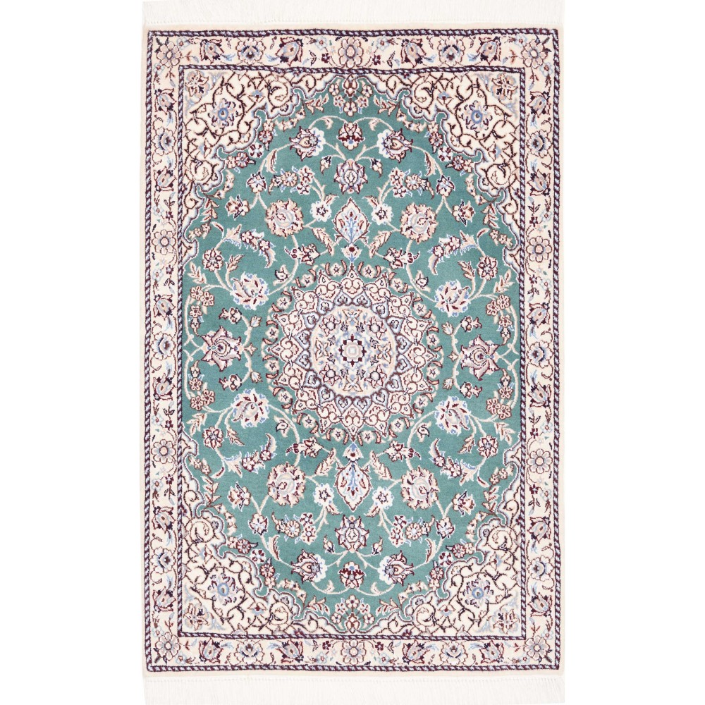 Tappeto Nain 9La Persia bianco grigio 80x120