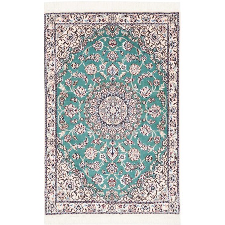 Tappeto Nain 9La Persia bianco grigio 80x120