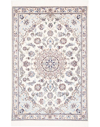 Tappeto Nain 9La Persia beige azzurro 80x119