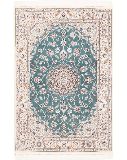Tappeto Nain 9La Persia azzurro 98x148