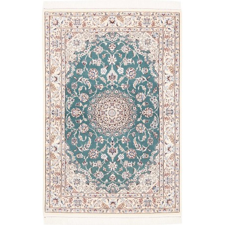 Tappeto Nain 9La Persia azzurro 98x148