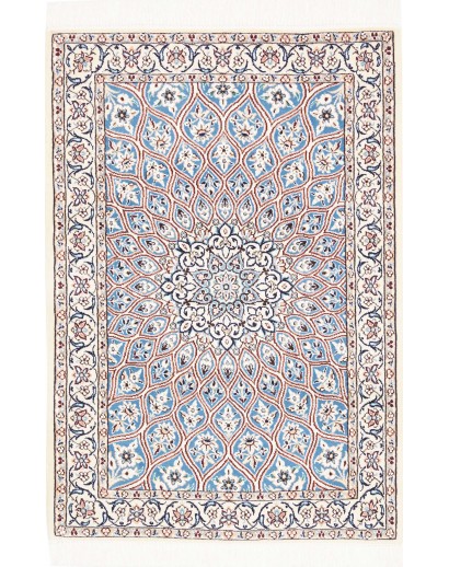 Tappeto Nain 9La Persia bianco grigio 80x121