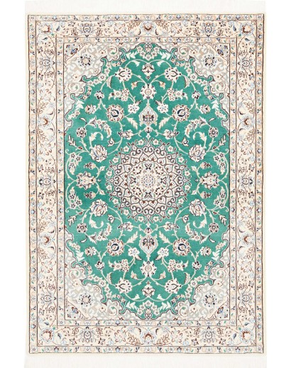 Tappeto Nain 9La Persia grigio blu 103x150