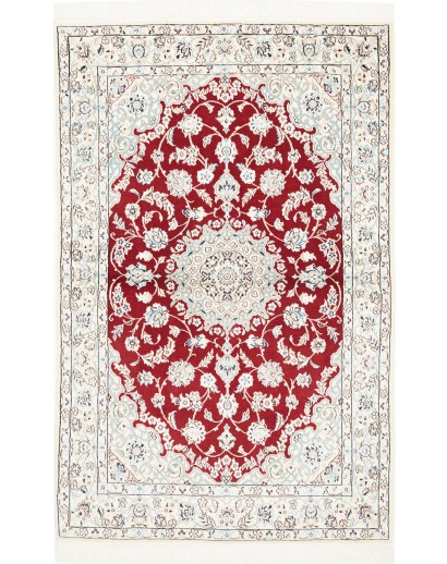 Tappeto Nain 9La Persia bianco grigio 100x158