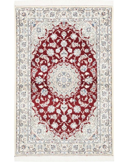 Tappeto Nain 9La Persia bianco grigio 98x155