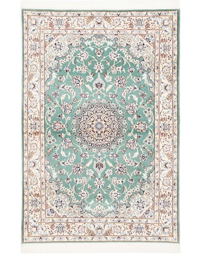 Tappeto Nain 9La Persia bianco grigio 100x147