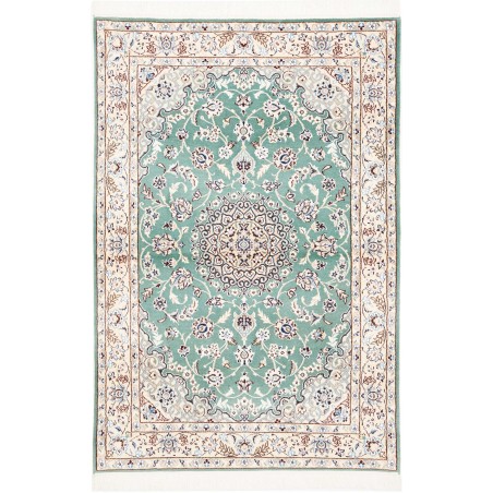 Tappeto Nain 9La Persia bianco grigio 100x147