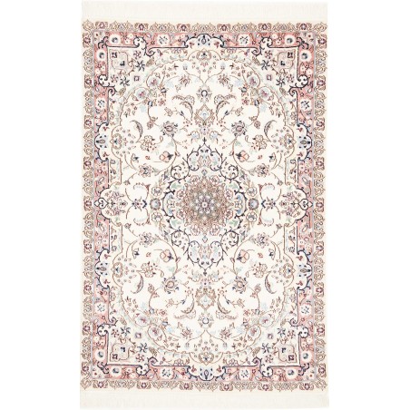 Tappeto Nain 9La Persia bianco grigio 103x154