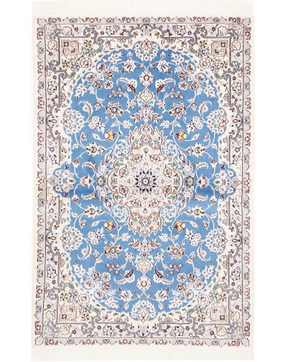 Tappeto Nain 9La Persia bianco grigio 102x155