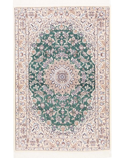 Tappeto Nain 9La Persia azzurro 105x154