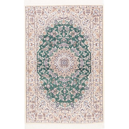 Tappeto Nain 9La Persia azzurro 105x154