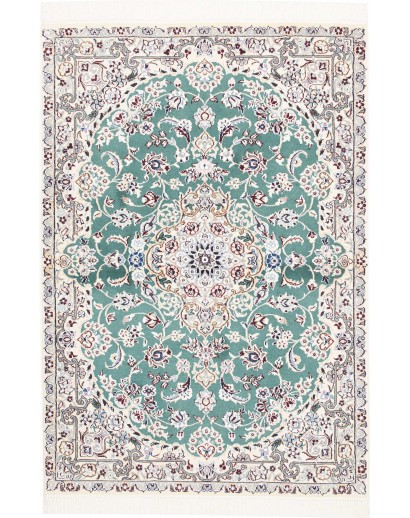 Tappeto Nain 9La Persia bianco grigio 102x151