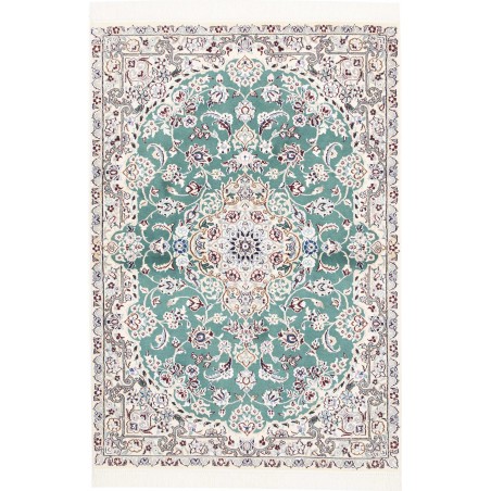 Tappeto Nain 9La Persia bianco grigio 102x151