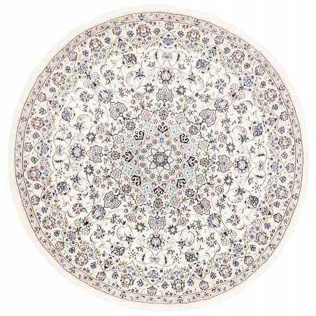 Tappeto Nain 9La Persia beige grigio 200x200