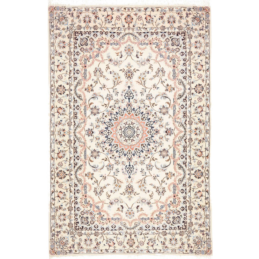 Tappeto Nain 9La Persia bianco grigio 160x245