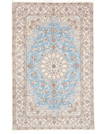 Tappeto Nain 9La Persia bianco grigio 154x242
