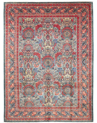 Tappeto Aryana Fine Pakistan marrone bianco 301x410