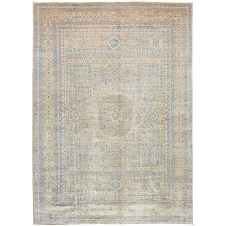 Tappeto Mamlouk Pakistan beige azzurro 248x343