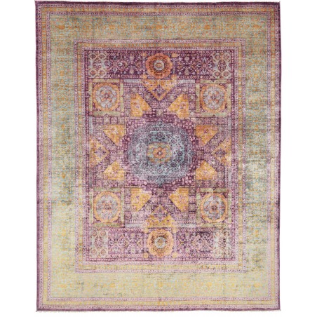 Tappeto Mamlouk Pakistan marrone grigio 247x300
