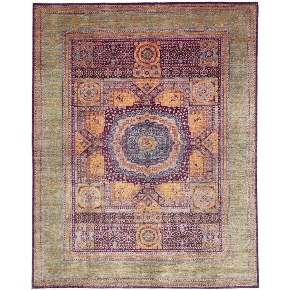 Tappeto Mamlouk Pakistan marrone bianco 277x350