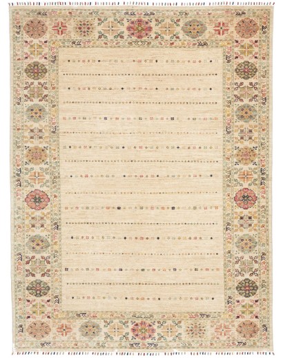 Tappeto Rubin Pakistan giallo verde 172x230