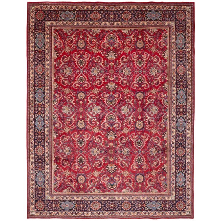 Tappeto Mashad Persia marrone giallo 298x393
