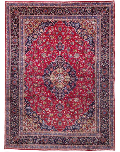 Tappeto Kashmar Persia marrone grigio 295x397
