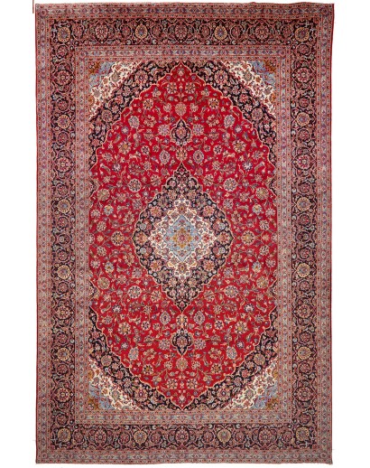 Tappeto Ardakan Persia marrone blu 295x453