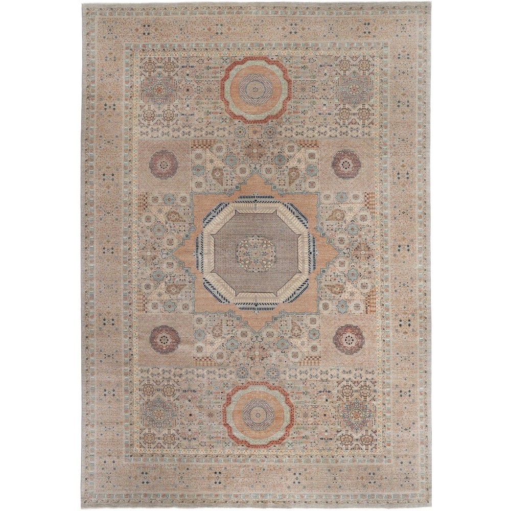 Tappeto Mamlouk Pakistan marrone 395x579