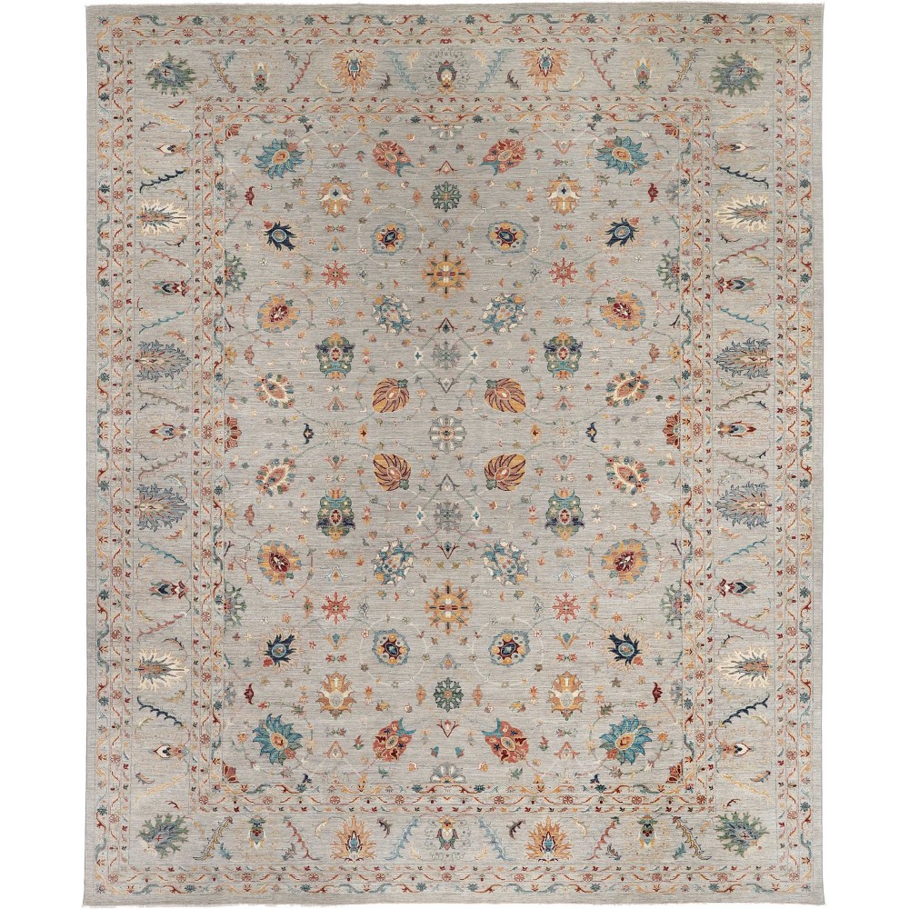 Tappeto Zigler Fine Pakistan azzurro grigio 385x481