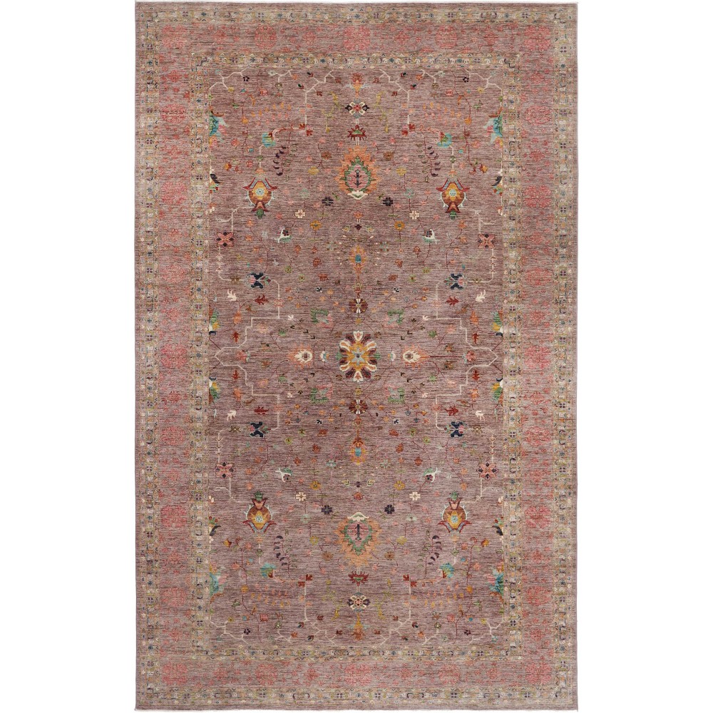 Tappeto Zigler Fine Pakistan bianco marrone 286x463