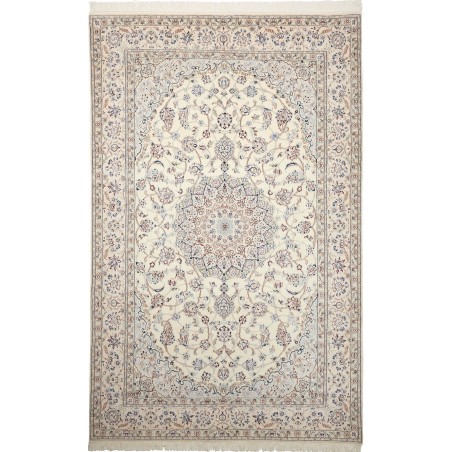 Tappeto Nain 9La Persia bianco grigio 210x332