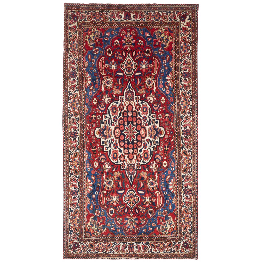 Tappeto Bakhtiyar Persia marrone giallo 168x322