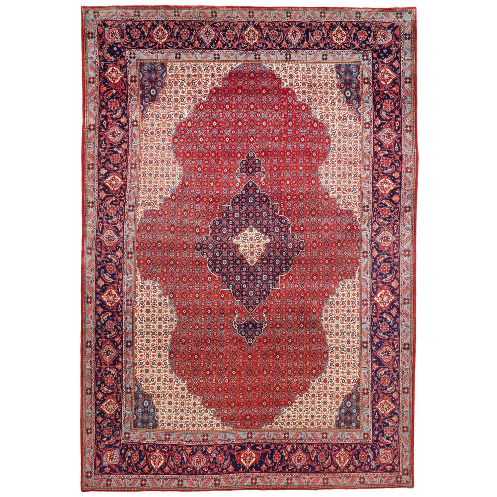 Tappeto Sarough Persia marrone grigio 214x313