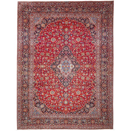 Tappeto Ardakan Persia marrone giallo 310x410
