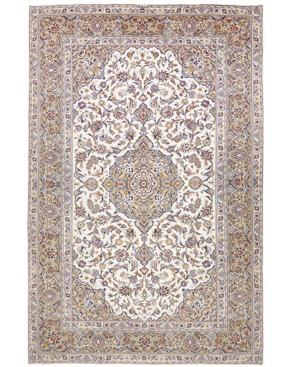 Tappeto Kashan Persia bianco 248x377