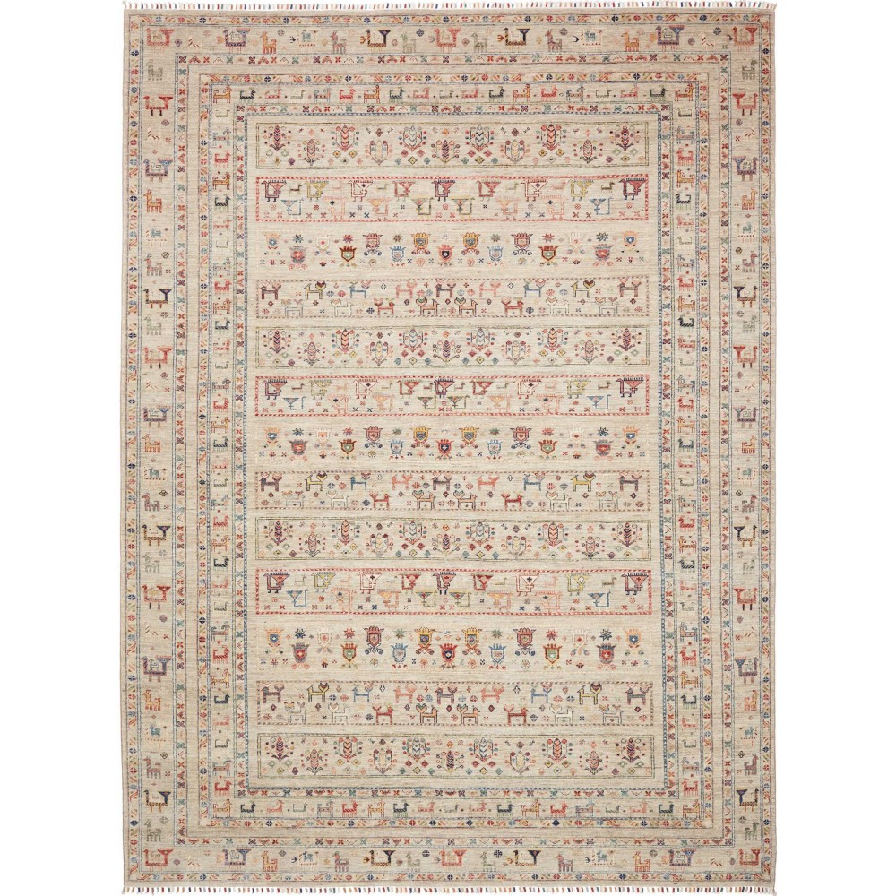 Tappeto Rubin Pakistan beige grigio 253x344