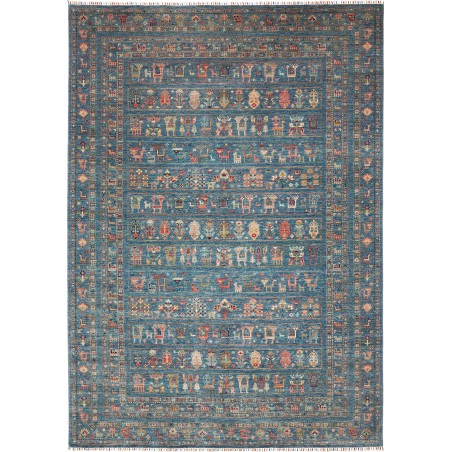 Tappeto Rubin Pakistan azzurro marrone 248x347