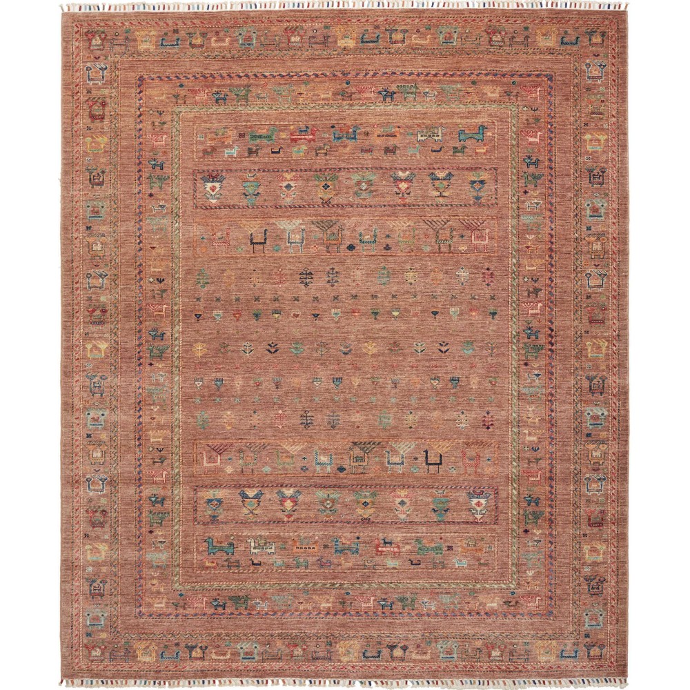 Tappeto Rubin Pakistan rosso bianco 206x245
