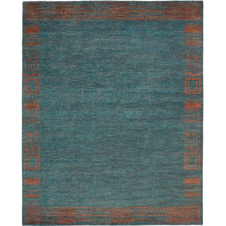 Tappeto Royal Gabbeh Pakistan azzurro grigio 246x307