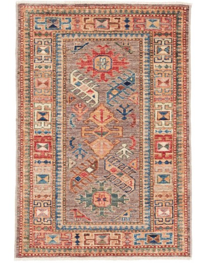 Tappeto Kazak Fine Pakistan marrone 68x99