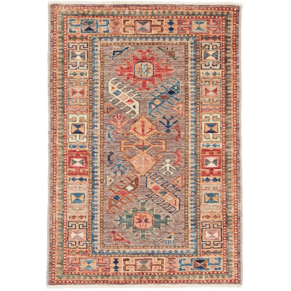 Tappeto Kazak Fine Pakistan marrone 68x99